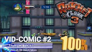 Ratchet & Clank 3 (HD) - All Skill Points & Titanium Bolts (Vid-Comic #2)