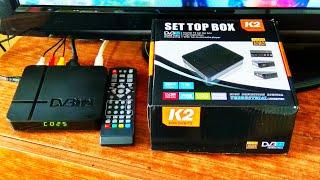 Декодер цифрового TV K2 DVB T2 / Digital TV K2 DVB T2 Decoder