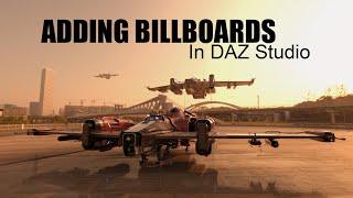 Creating Billboards In DAZ Studio