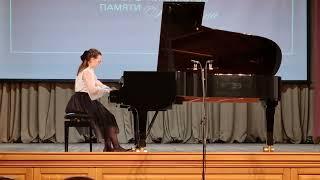 Деменьшина Ксения, 11 лет, Р. Глиэр Листок из альбома, Р. Щедрин Играем оперу Россини