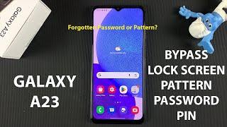 How To Remove Forgotten Lock Screen Pattern, PIN or Password In Samsung Galaxy A23