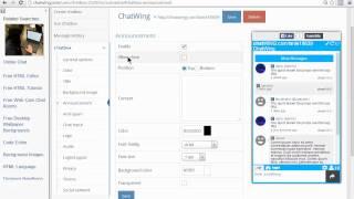 live streaming websites Chatwing Embed group chat IFrame HTML Javascipt