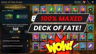 100% Maxed Deck of Fate - Here's What Happened!!  Raid: Shadow Legends