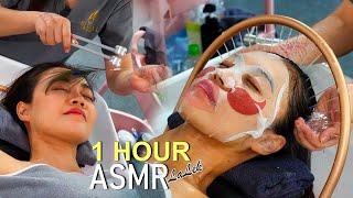 ASMR Head Spa It's not just a hair wash, it's joyful Head Spa | Viral waterfall Head bath [Full V.]