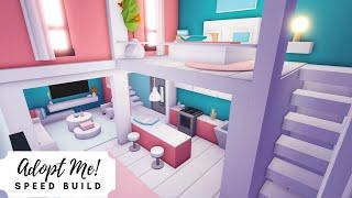 Budget Cute Family Home Loft Speed Build  Roblox Adopt Me!