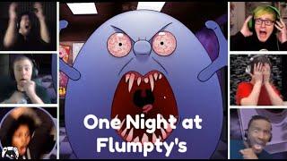 Gamers React to the First Jumpscare | One Night at Flumpty's