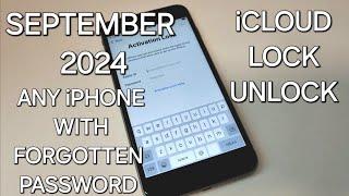 September 2024 New Method iCloud Unlock iPhone 4,5,6,7,8,X,11,12,13,14,15,16 with Forgotten Password