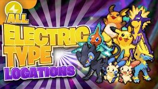 Every Electric Type Location In PBF! #1 | Pokémon Brick Bronze