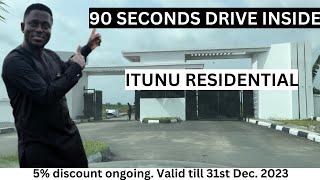 A Drive Inside Itunu Residential, Ibeju Lekki