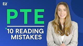 10 Common PTE Reading Mistakes That Affect Your Final Score!