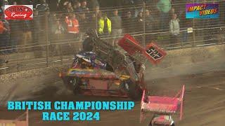 BriSCA F2 Stock Cars 2024 British Championship Race Kings Lynn