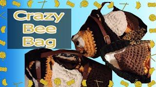 Bee Bag - Crocheting, Sewing, Upcycling