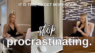 HOW TO BE PRODUCTIVE  [build habits, discipline & *actually* get more DONE!]