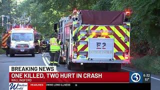 VIDEO: State police identify man killed in Wallingford crash