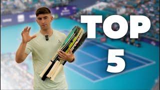 My Top 5 Best All Round Rackets