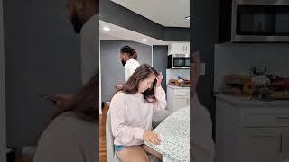 He always takes his phone to the bathroom #shorts #viral #couples