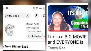 I found Divine Sadé other channel! Her other character is Tanya Rae!