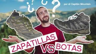 ¿¿ Botas o Zapatillas de TREKKING  ?? Elige la mejor opción para tus salidas a la Montaña.