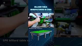 Billiard table source factory, 23 years of production experience, reliable brand quality assurance