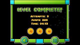 Как собрать 3 монетки на уровнях PRESS START и NOCK EM в GEOMETRY DASH Subzero