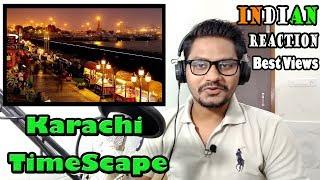 Indian Reacts To Best views Of karachi City | Karachi TimeScape | Reacted By krishna Views