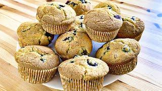 Кексы с черникой простой рецепт - Muffins Маффины