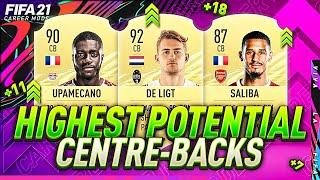 FIFA 21 | BEST YOUNG PLAYERS ON CAREER MODE! | HIGHEST POTENTIAL DEFENDERS/CENTRE BACKS| FUT 21