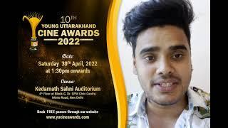 YUCA 2022 | Akash Negi | Young Uttarakhand Cine Awards- YUCA