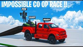 Impossible CO OP Race !! | GTA 5 Funny Moments - Black FOX