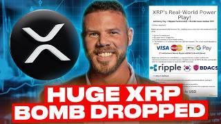 XRP BOMBSHELL JUST DROPPED! (XRP Spot ETF FedNow Urgent News)