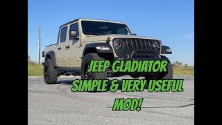 Jeep Gladiator Simple & Very Useful Mod