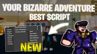 *NEW* Your Bizarre Adventure Script (PASTEBIN 2024) (AUTO FARM, AUTO SELL, ESP , TELEPORT)