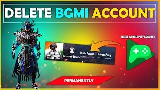 HOW TO DELETE BGMI ACCOUNT PERMANTELY | HOW TO DELETE GOOGLE PLAY GAME ACCOUNT | UNLINK BGMI GOOGLE