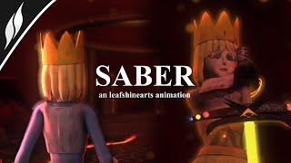 "SABER" | 3D Animation by leafshinearts