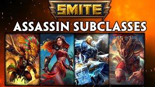 SMITE - Every Assassin type explained