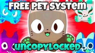  FREE Pet System Uncopylocked  [Roblox Studio]