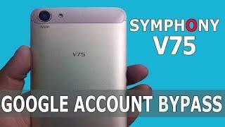 Symphony V75 Frp Gmail Account Bypass/V75 Google Lock unlock Solution