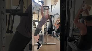 My first muscle up. Actually, my fourth, but I wasn’t recording for my first ever.