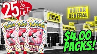 Dollar General Pokémon 151 CHEAP & BROKEN Packs?!