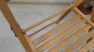 Складной стул Терье ИКЕА обзор folding chair Terje IKEA