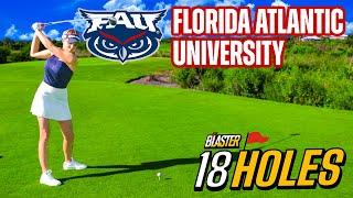 Sun, Sand, and Birdies at Florida Atlantic University! | 18 Holes with Jimmy Hanlin