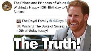 Prince Harry | 40TH BIRTHDAY TRUTH!