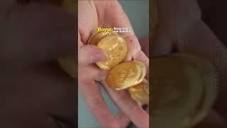 Bitcoin Fiziksel Madeni Parası, Fiziki Kripto Coin Bitcoin, Gold Bitcoin, Fiziksel Bitcoin