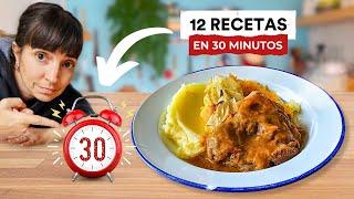 Recetas que se hacen en 30 minutos (ideas fáciles y rápidas)