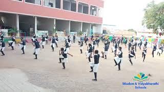 Aerobics exercise dance by our students