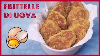 FRITTELLE DI UOVA SALATE | Polpettine di uova || Cucina Con Emilio