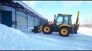 Плавающее положение на экскаваторе-погрузчике