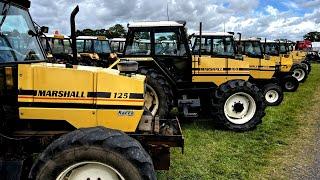 A Rare Gathering Of 38 Nuffield, Leyland and Marshall Tractors: CLASSIC MACHINERY SPECIAL