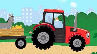 Learn Cars and Trucks - Meow Meow Kitty - Kids Songs