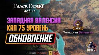 Black Desert Mobile - Обновление: Валенсия и 75 уровень